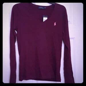 Longsleeve V-neck
